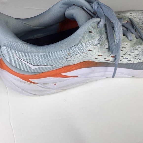 HOKA Clifton 8 Sneaker in Blue Fog Size 7.5 - Picture 12 of 16